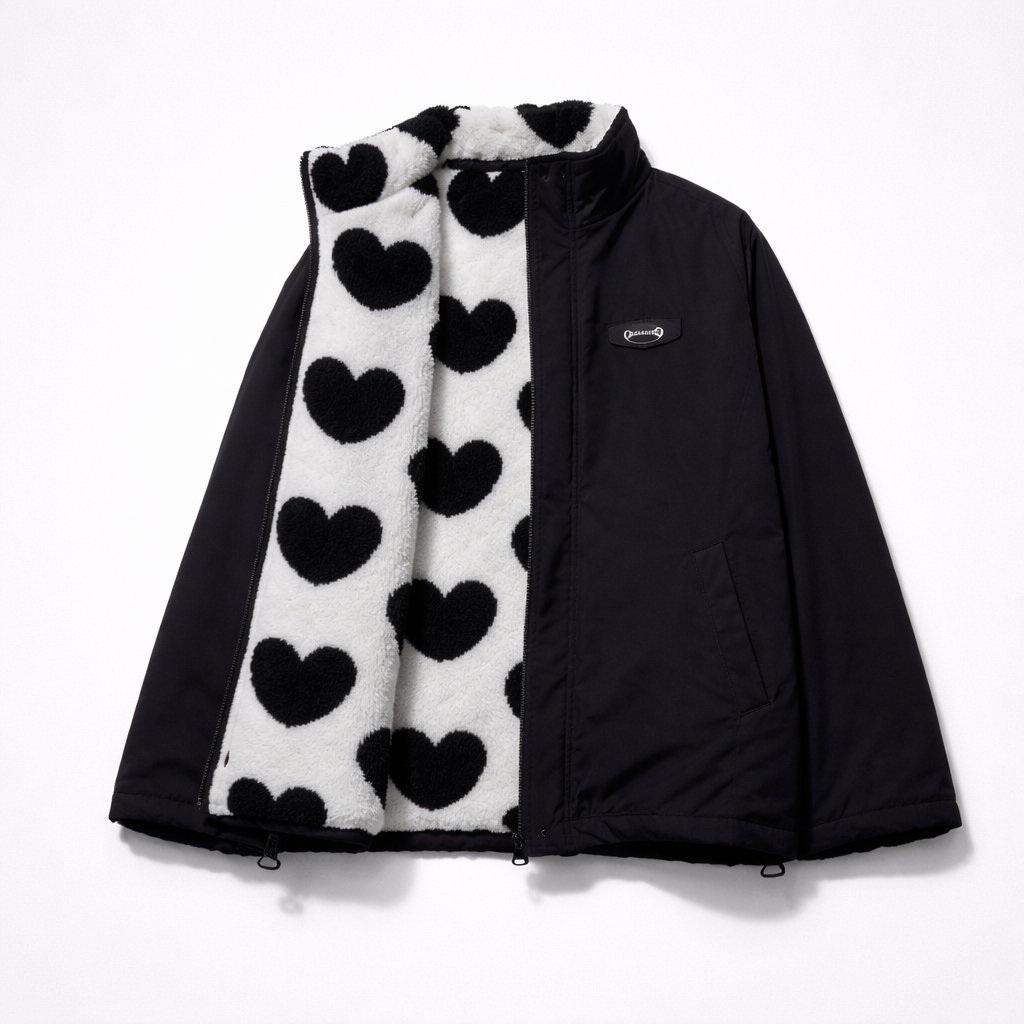 CHAQUETA ESTRELLA REVERSIBLE