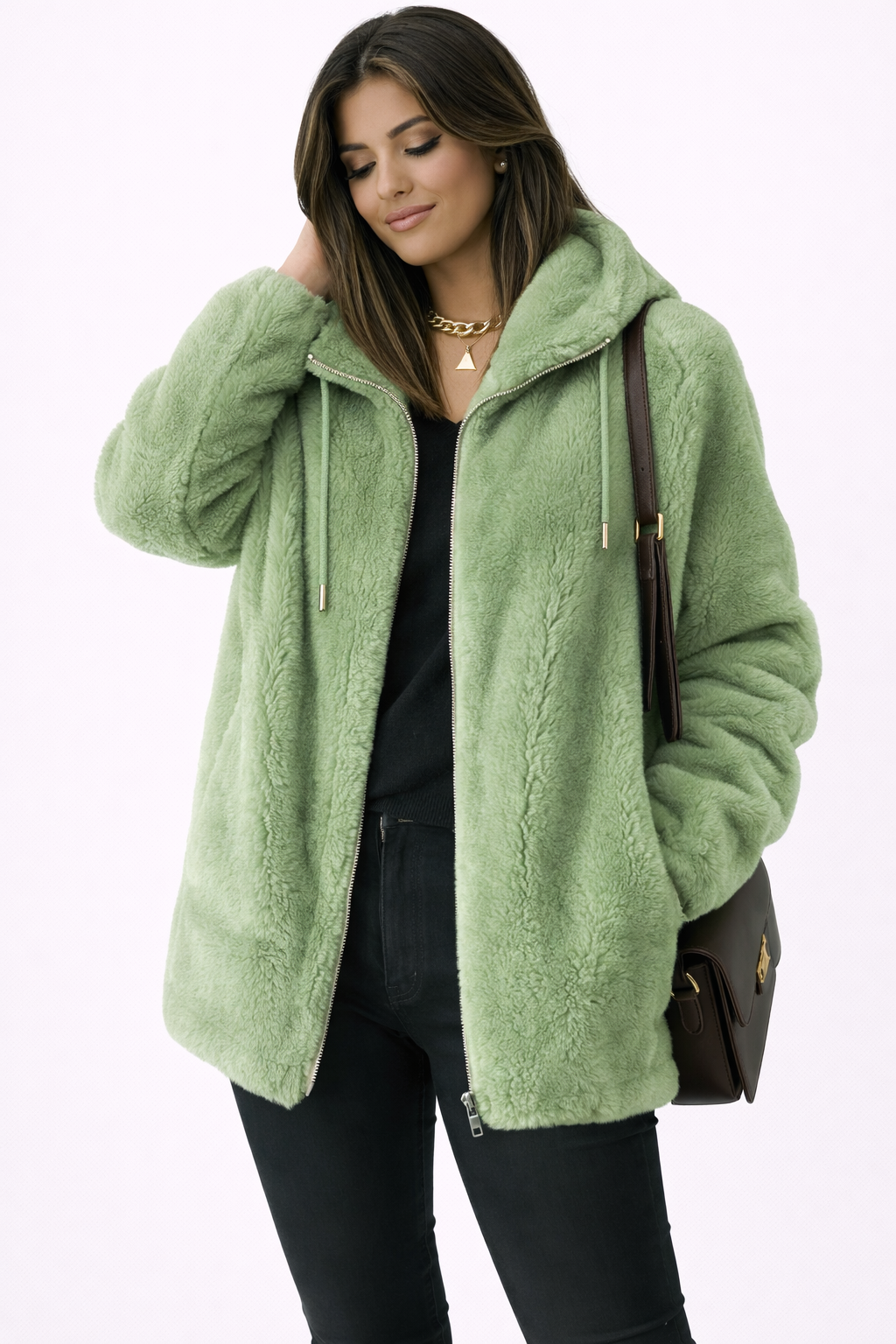 CHAQUETA TEDDY URBAN WARM