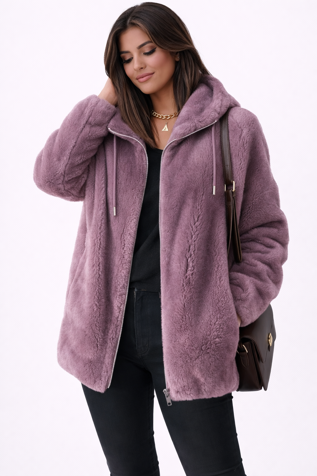 CHAQUETA TEDDY URBAN WARM