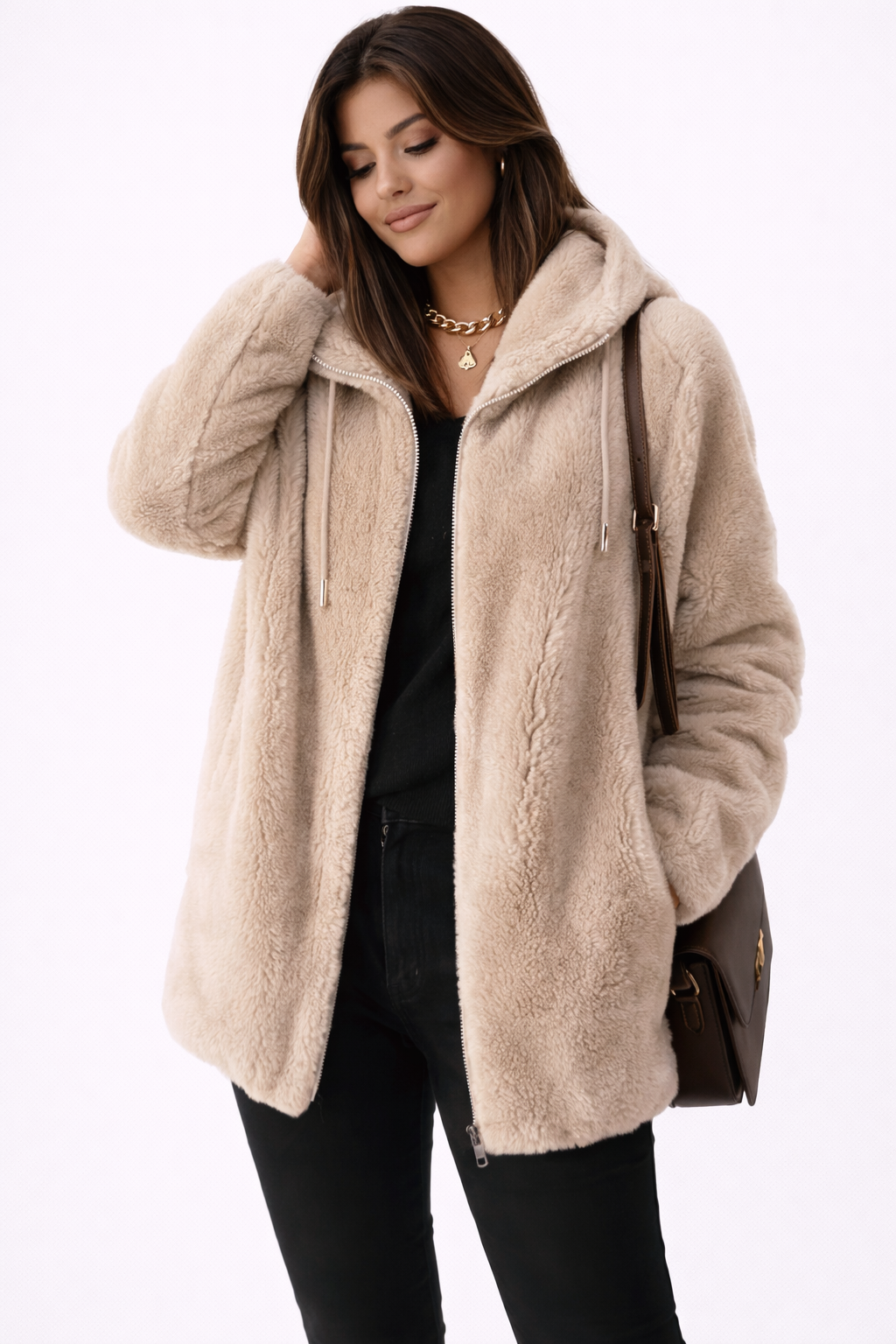 CHAQUETA TEDDY URBAN WARM