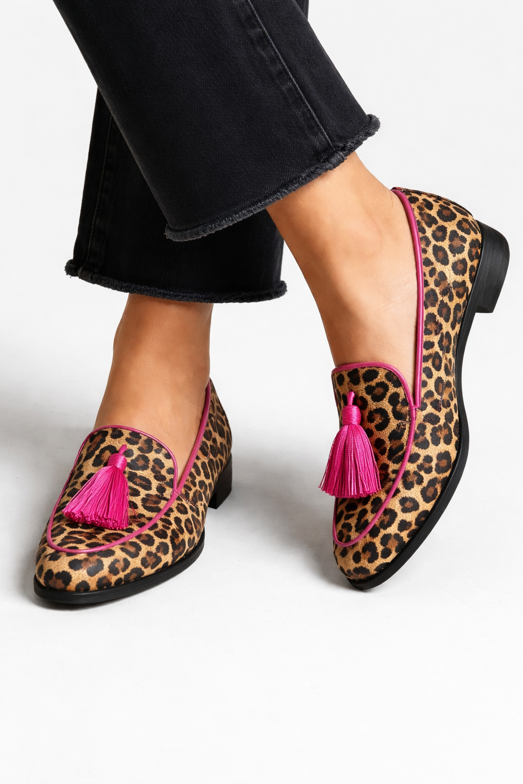 ZAPATOS LEOPARD PINK