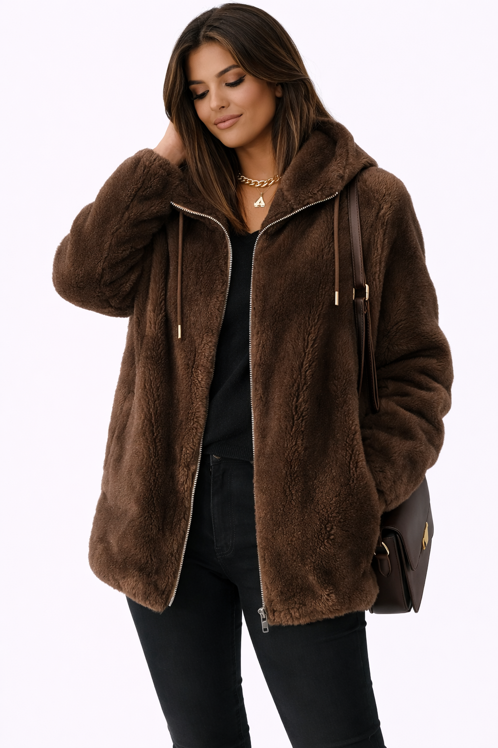 CHAQUETA TEDDY URBAN WARM