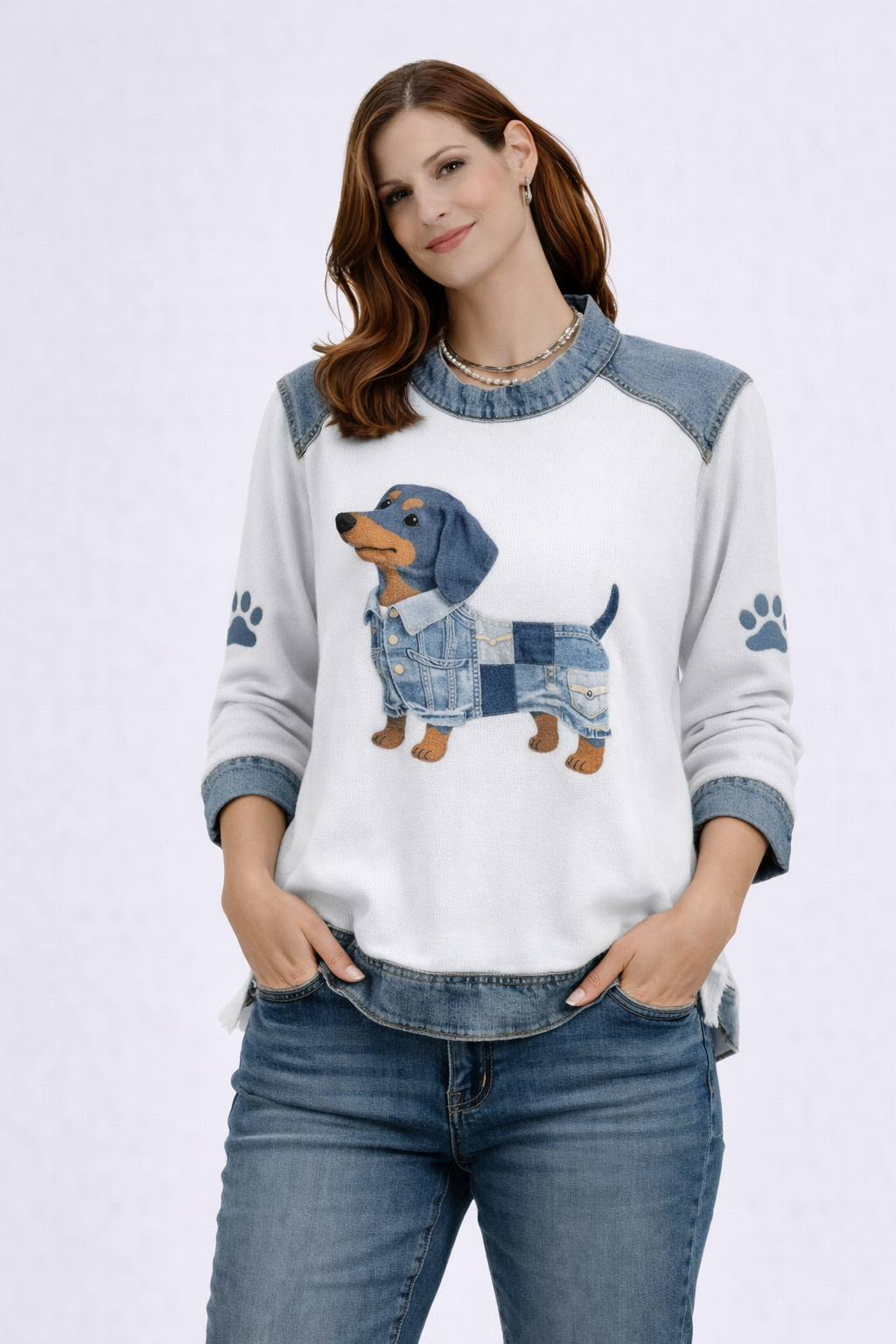 SUDADERA DACHSHUND CASUAL
