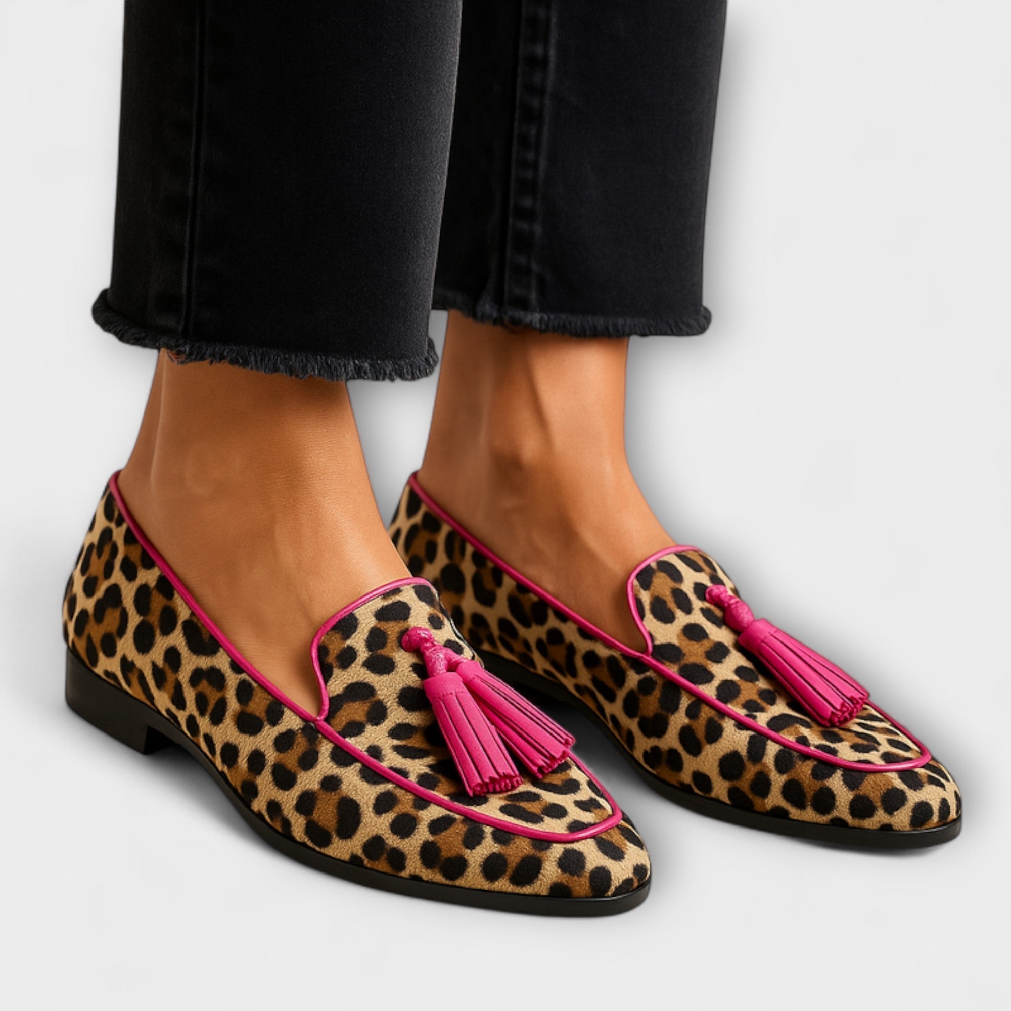 ZAPATOS LEOPARD PINK